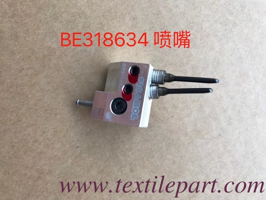 BE318634 DOUBLE NOZZLE SUB NOZZLE PICANOL PARTES de los telares de los chorros de aire