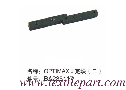 BA235117 BLOQUE DE FIXACIÓN OPTIMAX PICANOL PARTES de los telares de las bandas