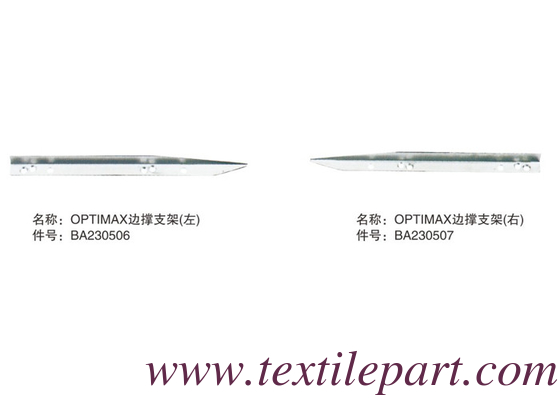 BA230506 BA230507 TEMPLE SUPPORT OPTIMAX PICANOL RAPIER PARTES de telar para el trabajo de los templos