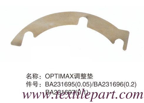 BA231695 BA231696 BA231697 GASKET OPTIMAX PICANOL RAPIER PARTES de telar para el trabajo de telar