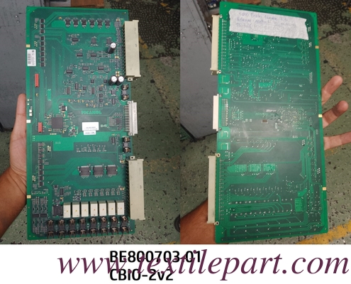 BE800703.01 CBIO 2V2 BOARD PICANOL PARTES de los telares de los tejidos