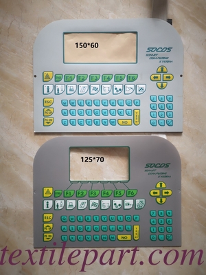 BDM213A TEMA SE teclado interruptor de membrana SOMET piezas de repuesto de telar
